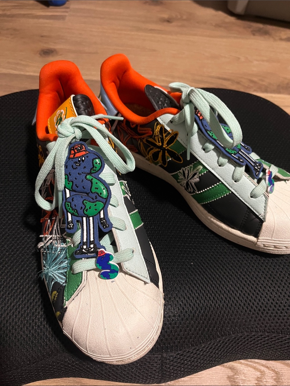 Sean Wotherspoon x adidas Superstar “Super Earth” — Black — Sneakers